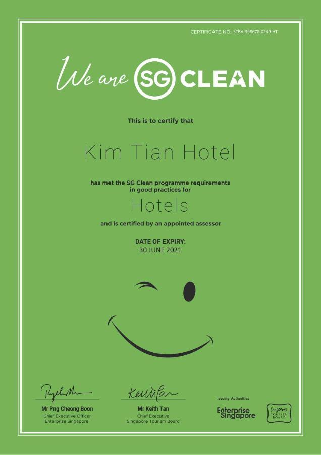 Kim Tian Hotel Singapore Bagian luar foto